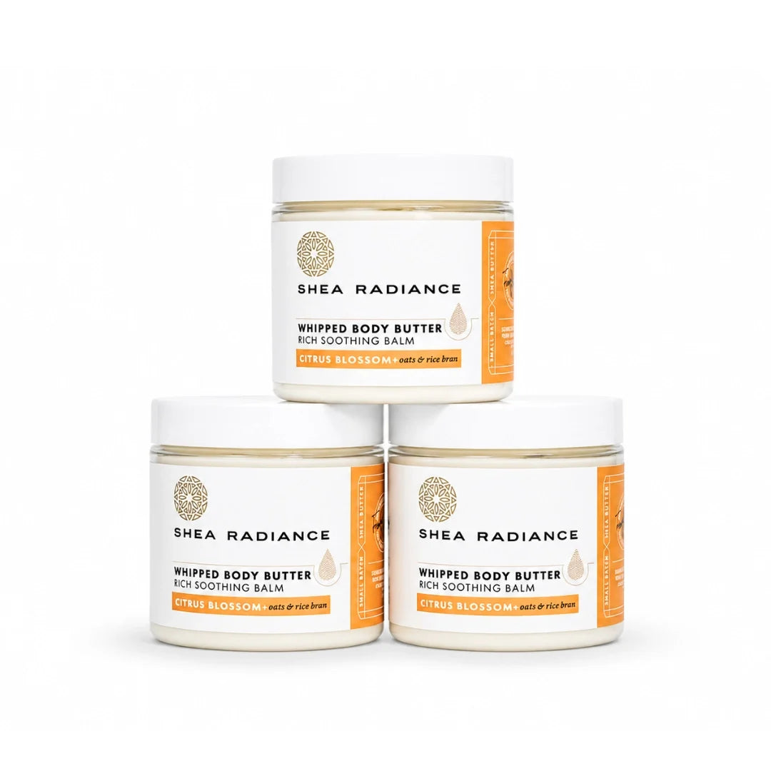 Shea Radiance Whipped Shea Body Butter with Colloidal Oatmeal