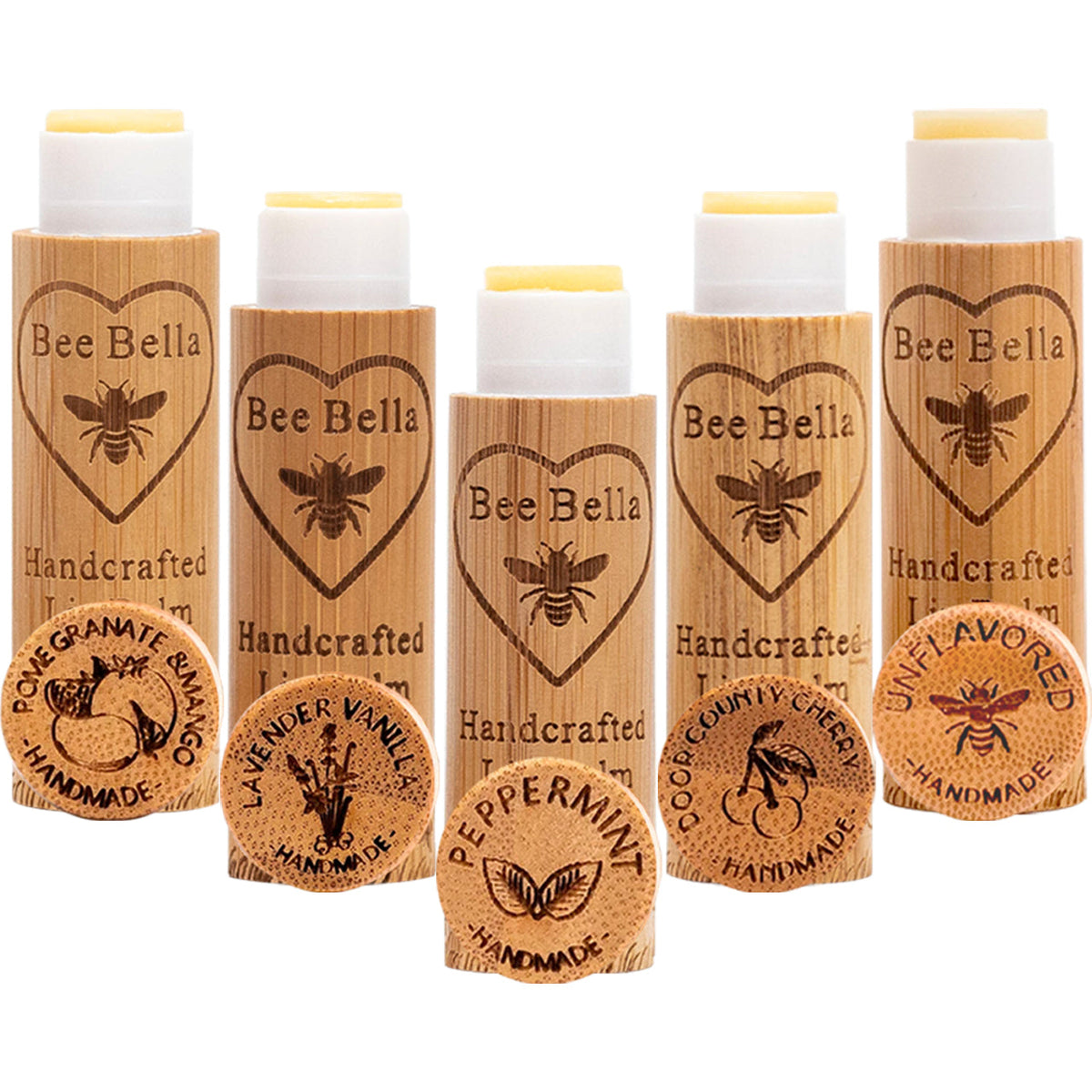 Bee Bella Lip Balm Gift Box — 5 Flavors