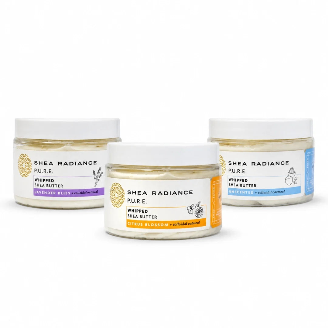 Shea Radiance Whipped Shea Body Butter with Colloidal Oatmeal